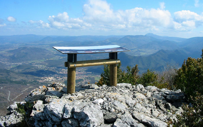 Table d'orientation du Pech Tignous, Coudons