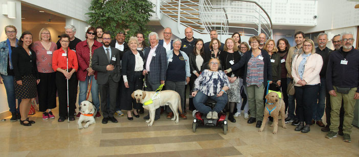 Participants présents à Delft pour le processus de normalisation européenne.