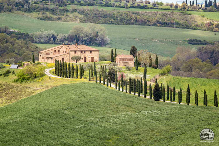 Toskana mit dem Wohnmobil