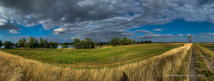 Mit dem Wohnmobil an der Elbe