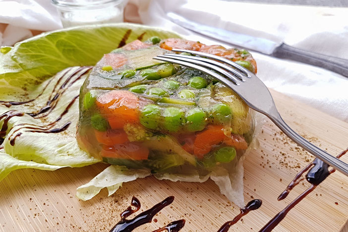 Gemüsesulze, vegan