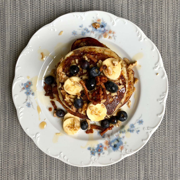 Glutenfreie fluffige Pancakes american style – by kamikatzedesign
