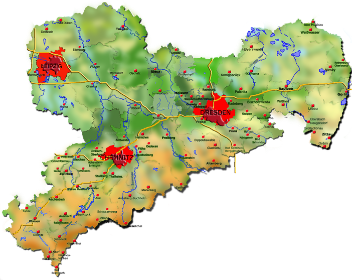 Sachsen / Thüringen / Sachsen-Anhalt / Tschechien - tippeltappeltour