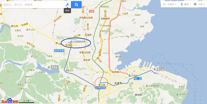 中国語学留学　大連地下鉄