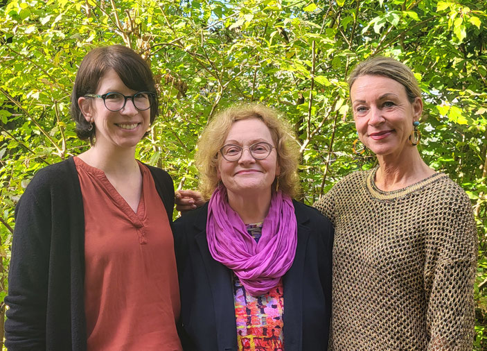 Frau Kreßner, Frau Eckardt und Frau Ullmann