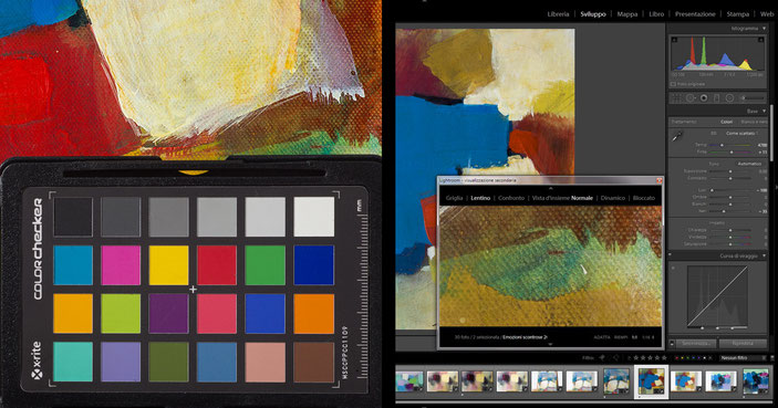 Color Cechcker e software di calibrazione delle immagini digitali