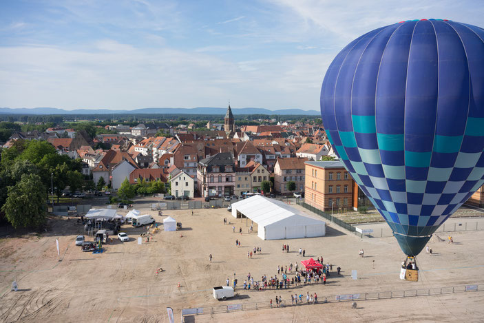 photographie aérienne faite avec un drone en Alsace