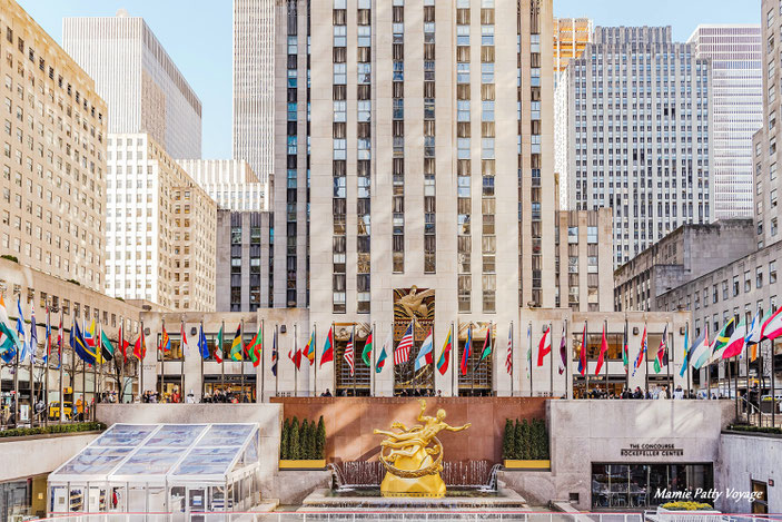 Rockfeller Center, 5ème Avenue, New York
