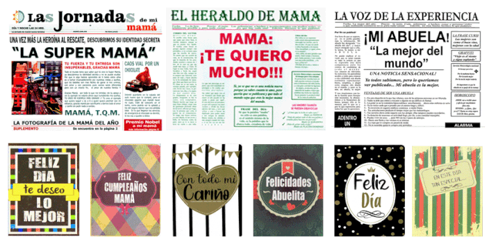 TARJETAS PARA MAMA