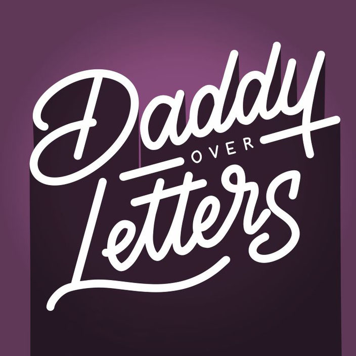 Daddy over Letters - digitales Handlettering (Lettering von alexander_flemming für die Letter Lovers)