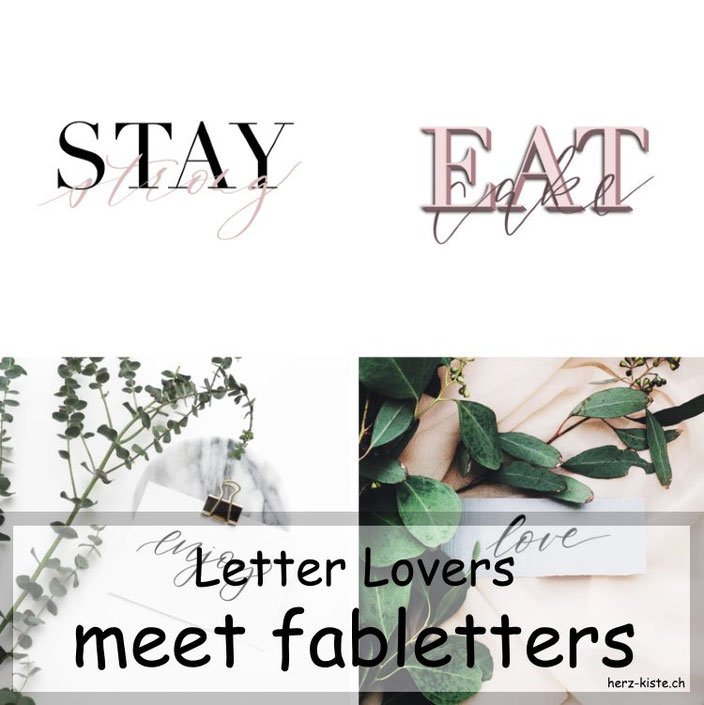 Letter Lovers - Fabletters zu Gast im Lettering Interview mit einer Anleitung fürs iPad Lettering in Procreate und Over