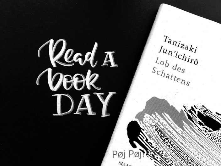 Handlettering: Read a book Day - Lettering von poejpoej bei den Letter Lovers