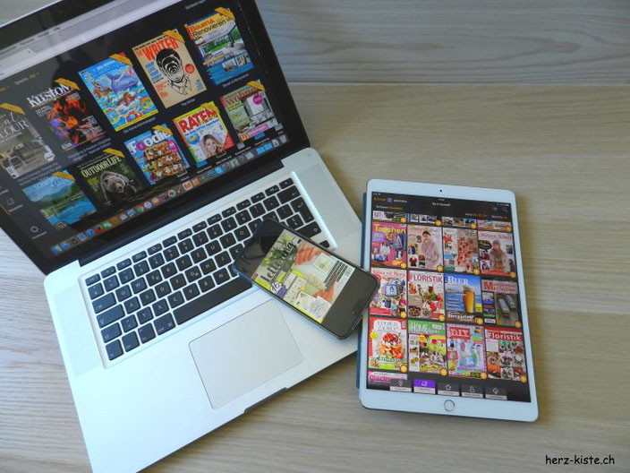 Inspiration mit Readly - dem Magazin Flatrate für alle Geräte