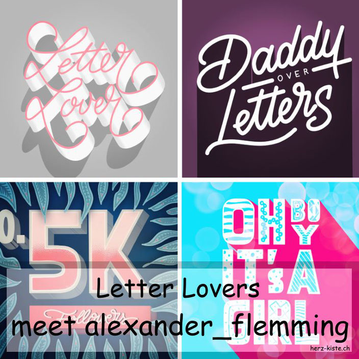 Letter Lovers: alexander_flemming zu Gast im Lettering Interview mit einer Anleitung, wie du ganz einfach Grids finden und nutzen kannst