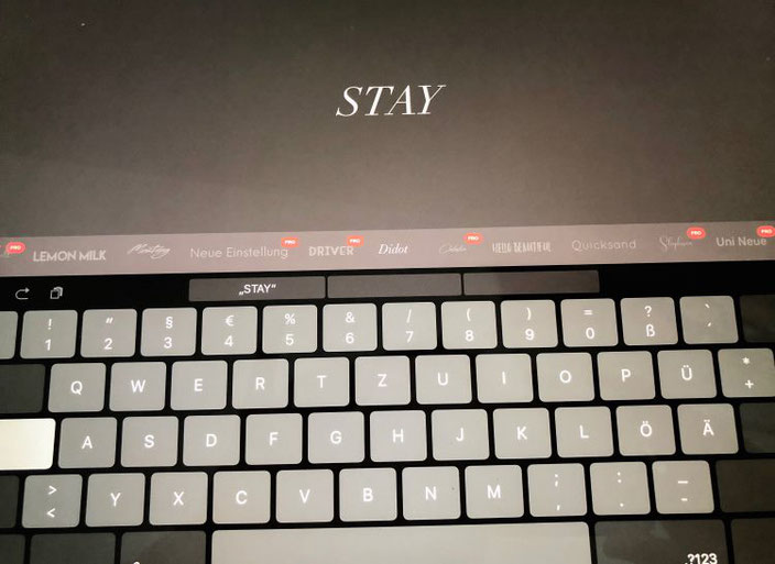 stay - eine anleitung zum iPad Lettering mit Procreate und Over