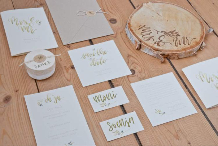 Hochzeits Lettering von clrslzmn bei den Letter Lovers