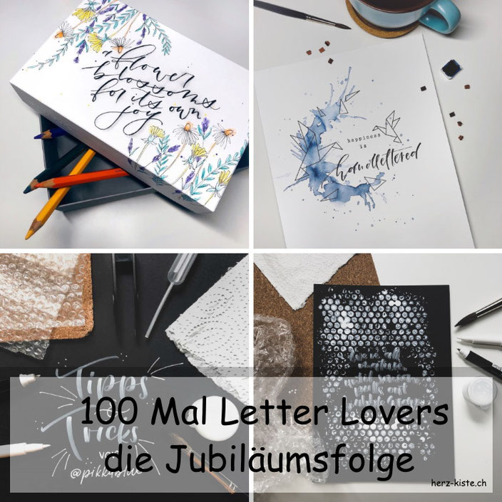 Letter Lovers - 100ste Folge Jubiläumsfolge mit Jenny von pikkablue