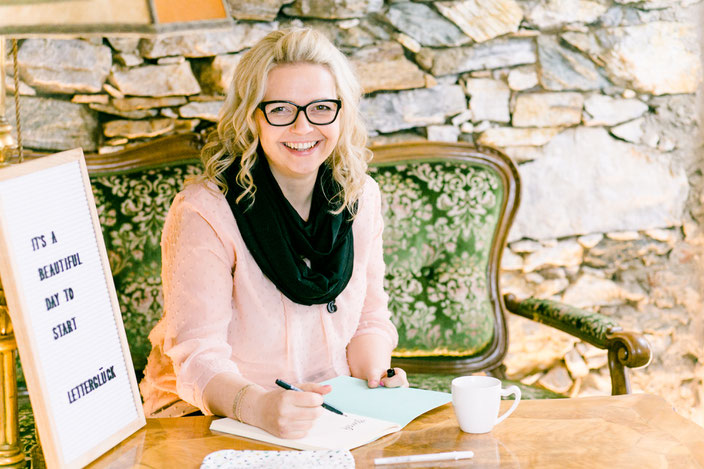 Letter Lovers - Katja von papier.liebe zu Gast in der Herzkiste im Interview über's Lettering