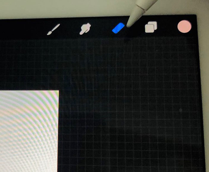 Anleitung für ein überlappendes Lettering in Procreate auf dem iPad