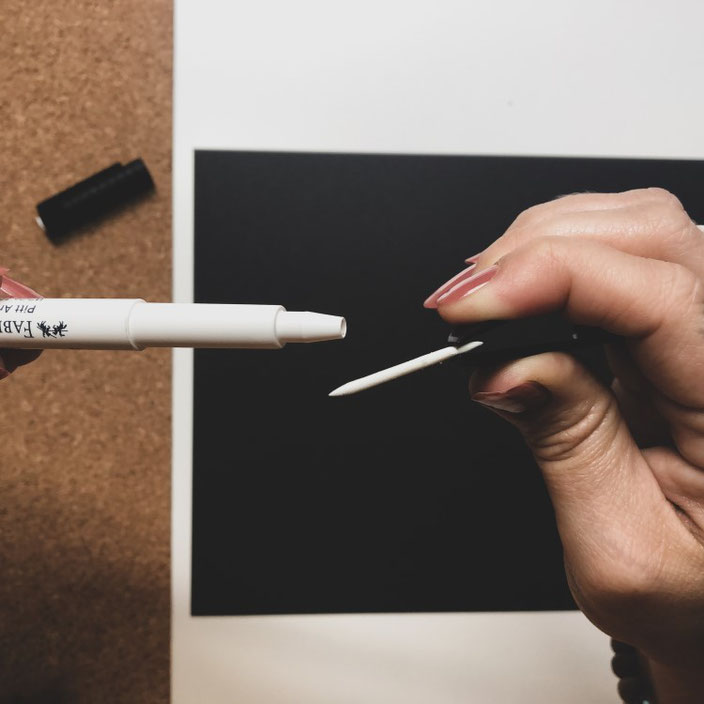 Lettering Tipp: Spitze tauschen bei den Faber Castell Pitt Artist Pens
