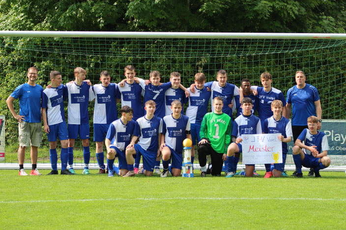 B Meistermannschaft  2. Kreisklasse JWH MR Staffel 1