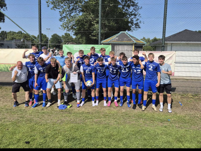Pokalsieger A-Junioren Kreispokal JWH