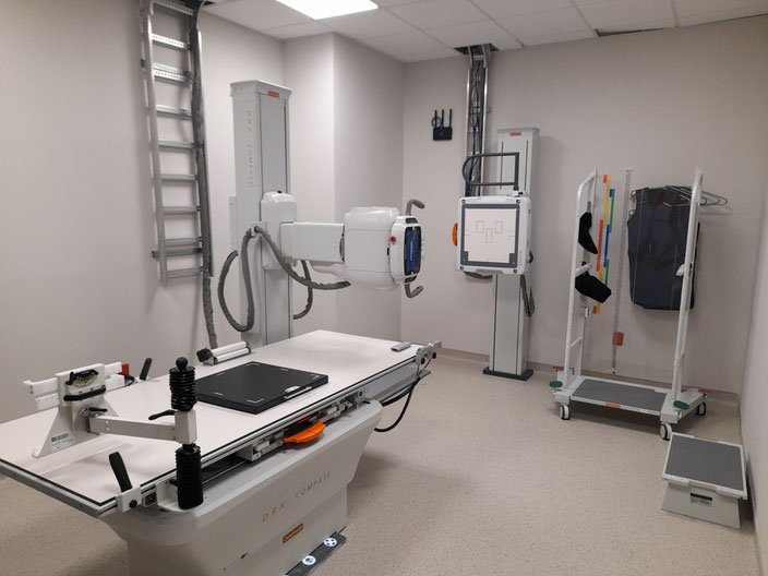 Instalacion de Tomografo.