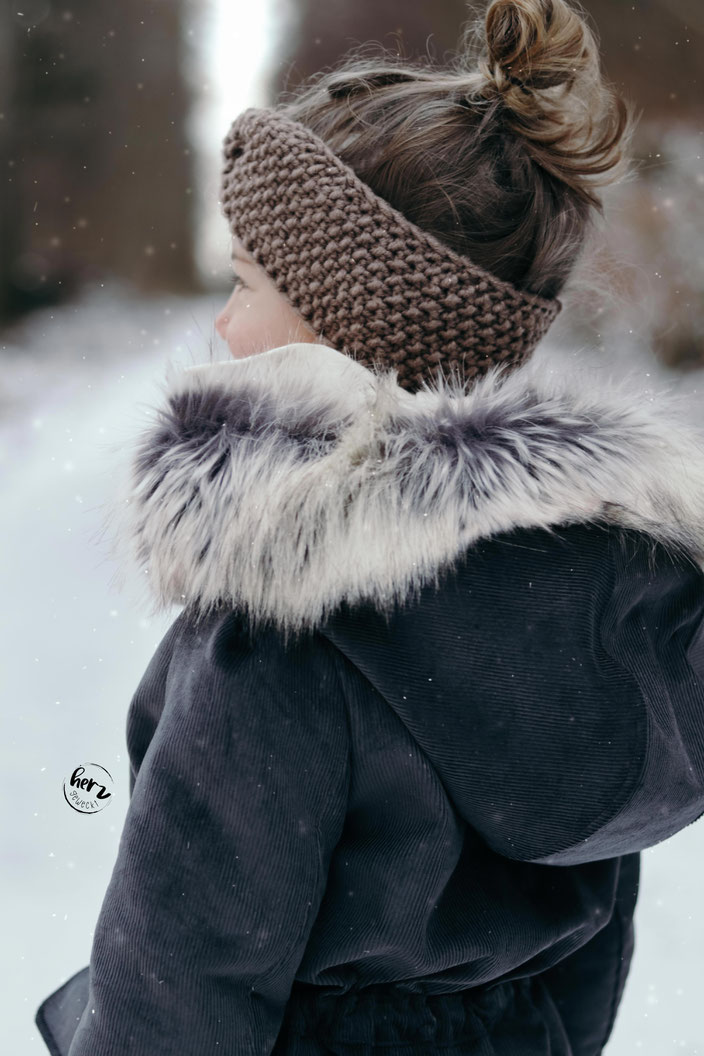 Parka aus Cord & Flannel, Jacke