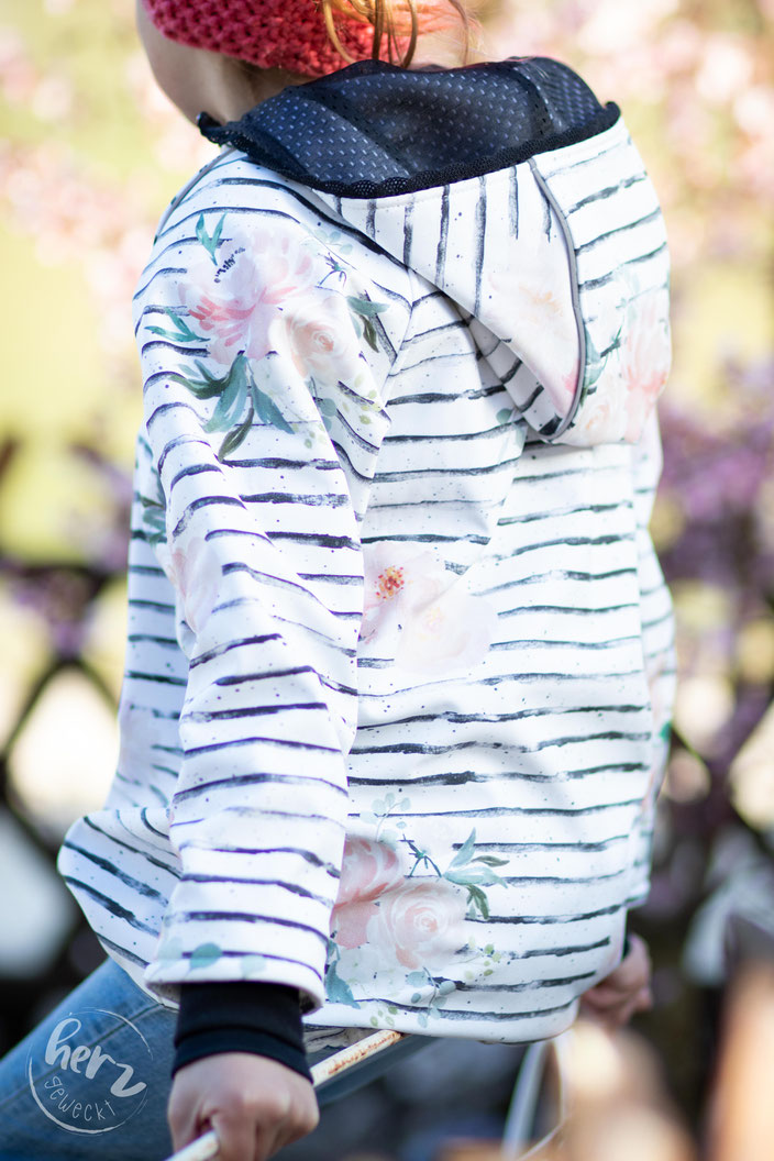 Softshelljacke Flowerlove - Cozy von Kullaloo