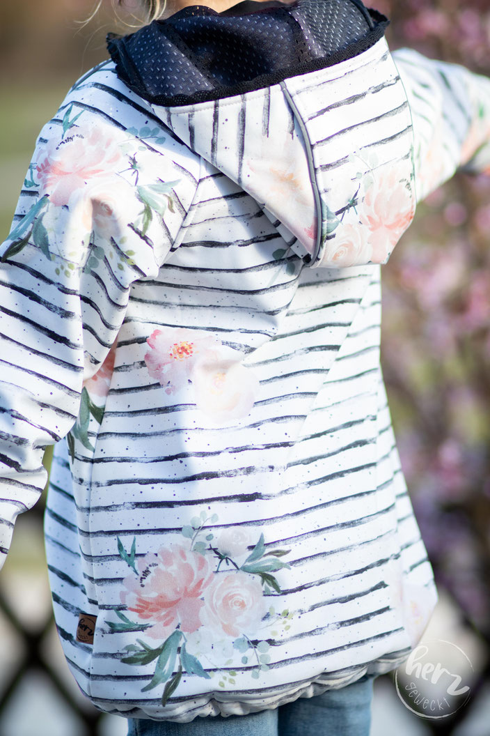 Softshelljacke Flowerlove - Cozy von Kullaloo