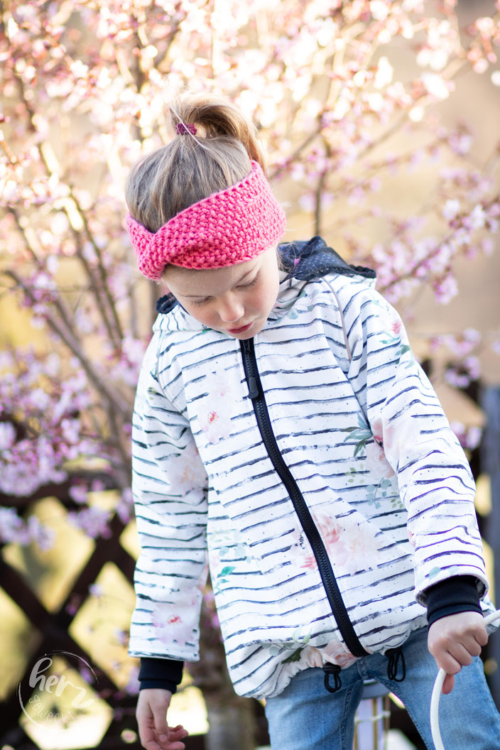 Softshelljacke Flowerlove - Cozy von Kullaloo