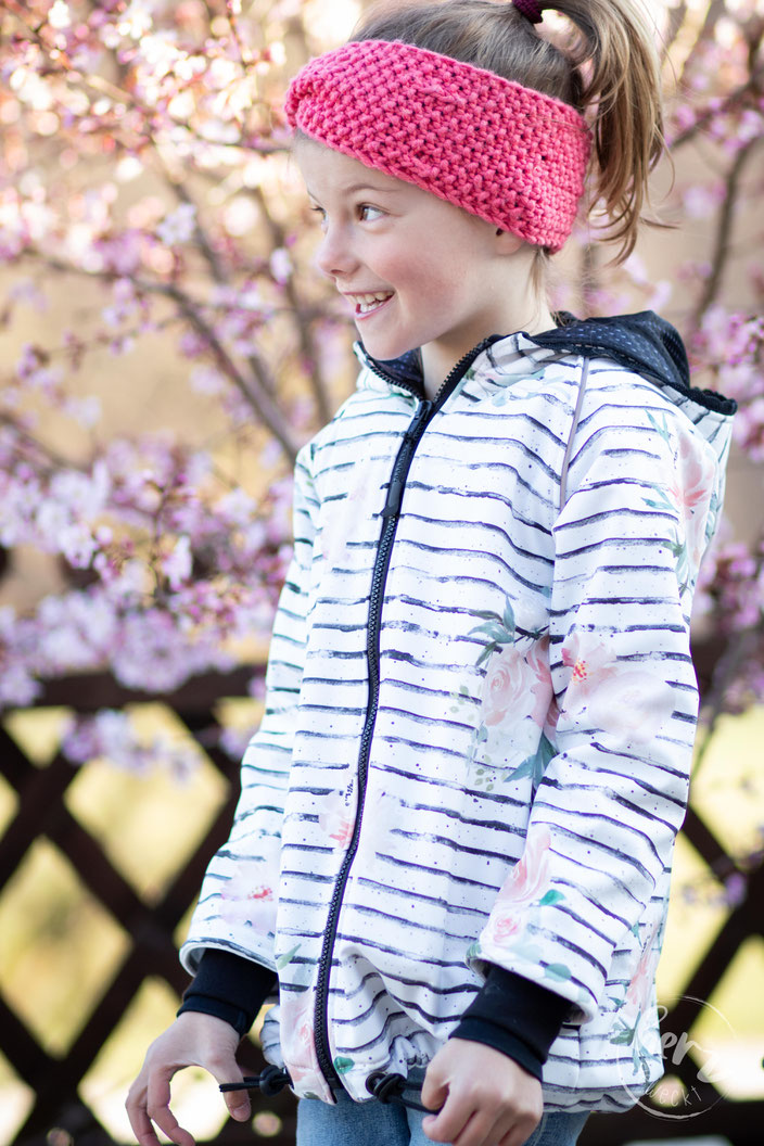 Softshelljacke Flowerlove - Cozy von Kullaloo