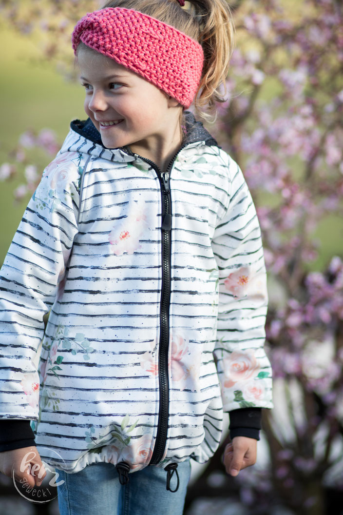 Softshelljacke Flowerlove - Cozy von Kullaloo