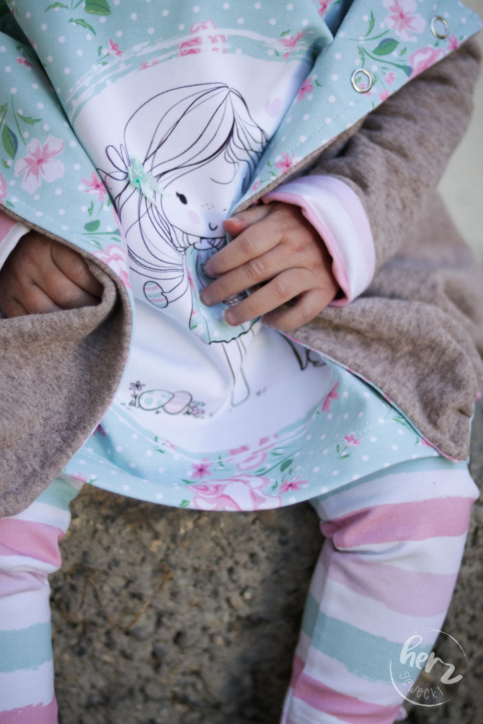 Leggins, Sommerkleidchen zum Knoten und ein Ballon-Jäckchen Jumi