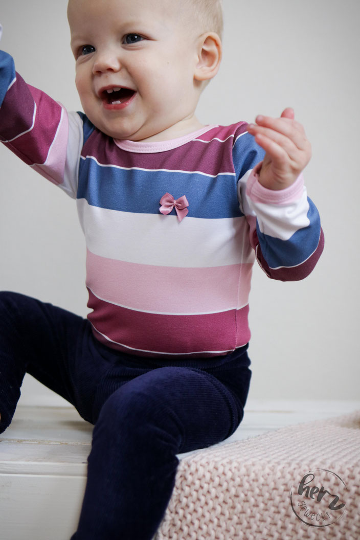 Babybody und Babymütze Möhrchen