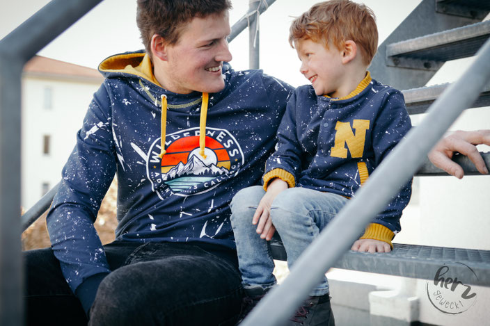 Hoodie für Männer, Collegejacke für Kids