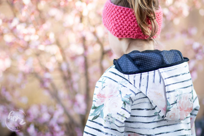 Softshelljacke Flowerlove - Cozy von Kullaloo