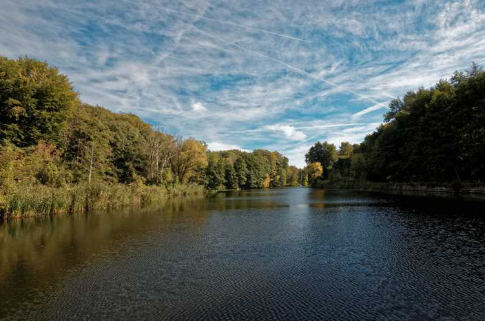 Wolkenzauber am Finowkanal