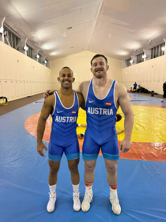 Aker Schmid und Daniel Gastl in Armenien