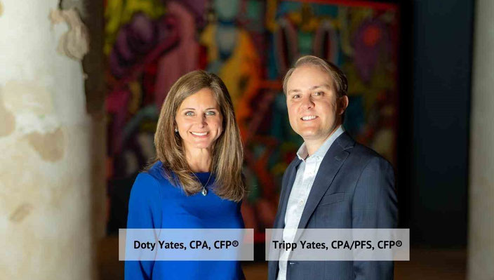 Tripp and Doty Yates Eaglestrong Financial husband wife team of financial advisors both CPAs and CFP professionals