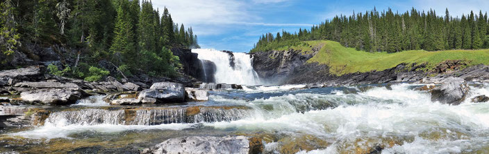 Tännforsen Wasserfall