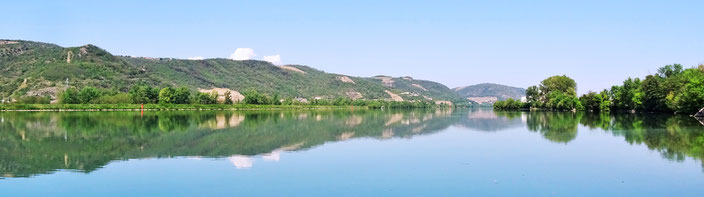 Rhone Fluss Frankreich