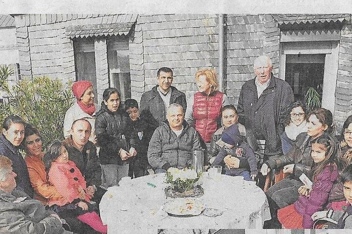 Bei den Wintricher Flüchtlingshelfern vom Bündnis für Menschlichkeit und Zivilcourage geht es oft zu wie bei einer Großfamilie.
