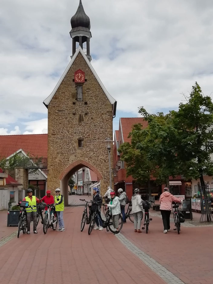 Die „Hohe Pforte" ist das einzige erhaltene Stadttor Quakenbrücks - und damit ein Motiv. 