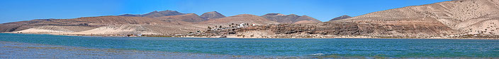 Laguna de Sotavento, Fuerteventura, Meer, Berge