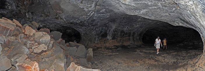 Cueva de los Naturalistas, Lanzarote, Lavaröhre, Höhle
