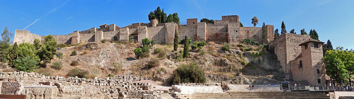 Alcazaba von Malaga