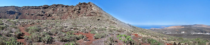 Monte Corona, Vulkan, Lanzarote