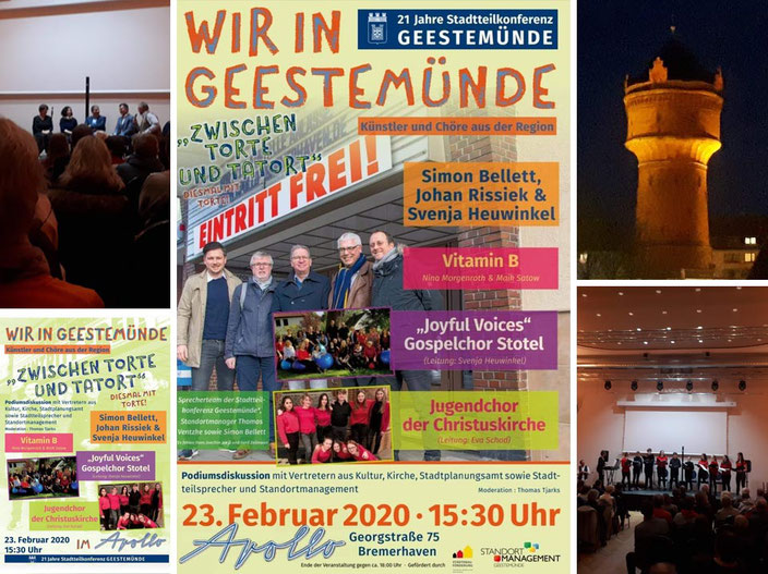 Flyer: Stadtteilkonferenz Geestemünde, Fotos: Andre Kleinhanns