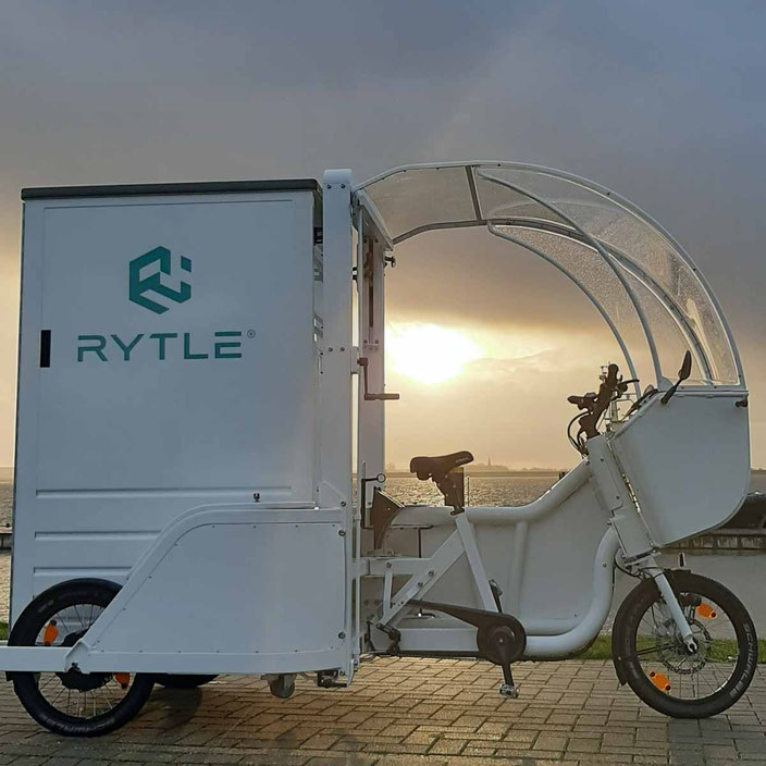 Nachhaltige Crowdlogistik mit dem RYTLE Lastenrad, Foto: Hochschule Bremerhaven